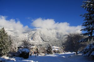 our house and Mt. Si