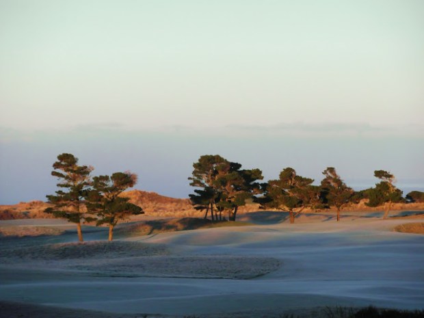 Sunrise at Bandon Dunes, Oregon