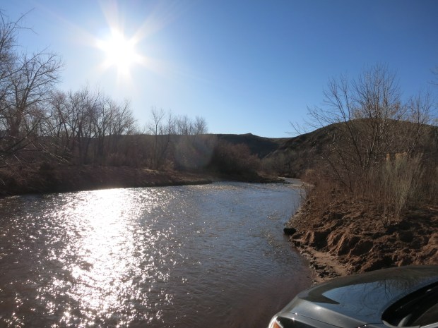Entering the River Ford